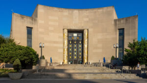 facade of the central branch of the Brooklyn Public Library