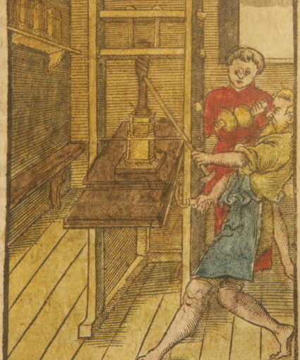 Gutenberg and his press