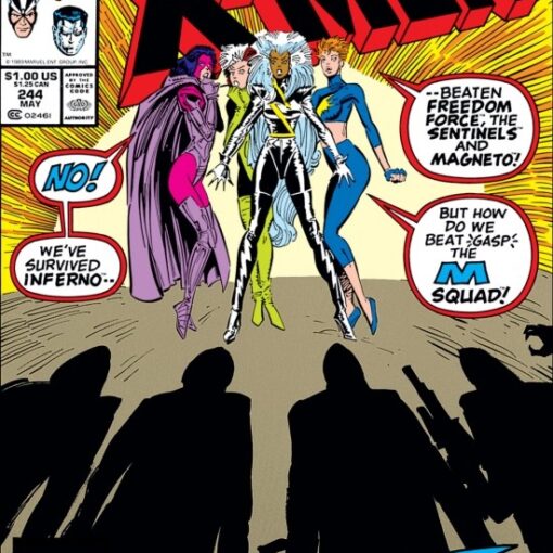 cover of Uncanny X-Men #244