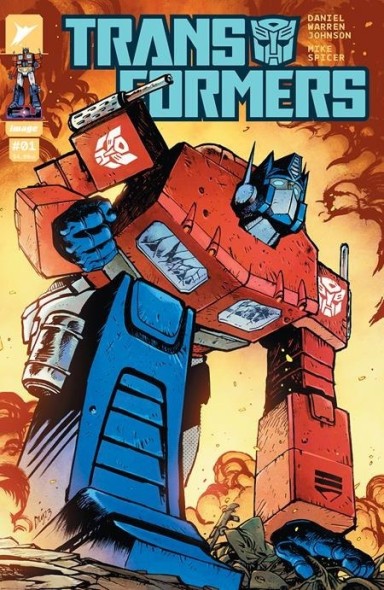 book cover of Transformers by Daniel Warren Johnson