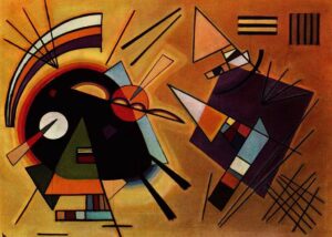 abstract painting by Kandinsky