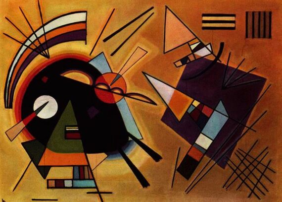 abstract painting by Kandinsky