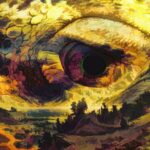 surreal eye landscape
