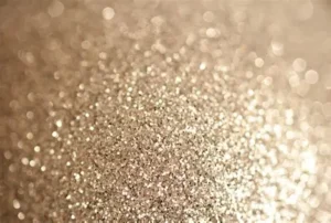 Golden glitter