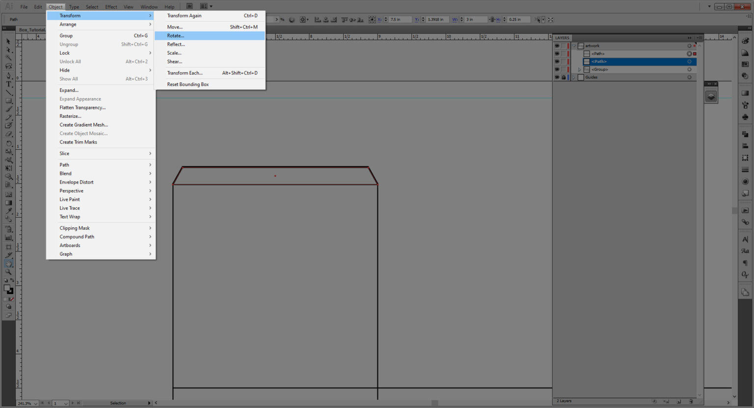 How To Create A Box In Illustrator