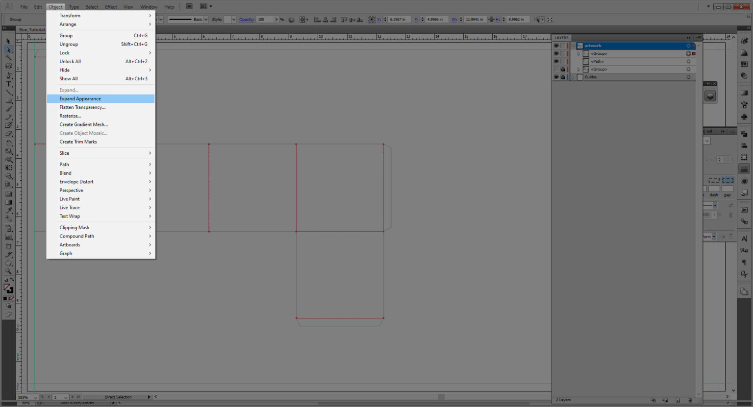 Designing a Box Template in Illustrator – BMCC Makerspace