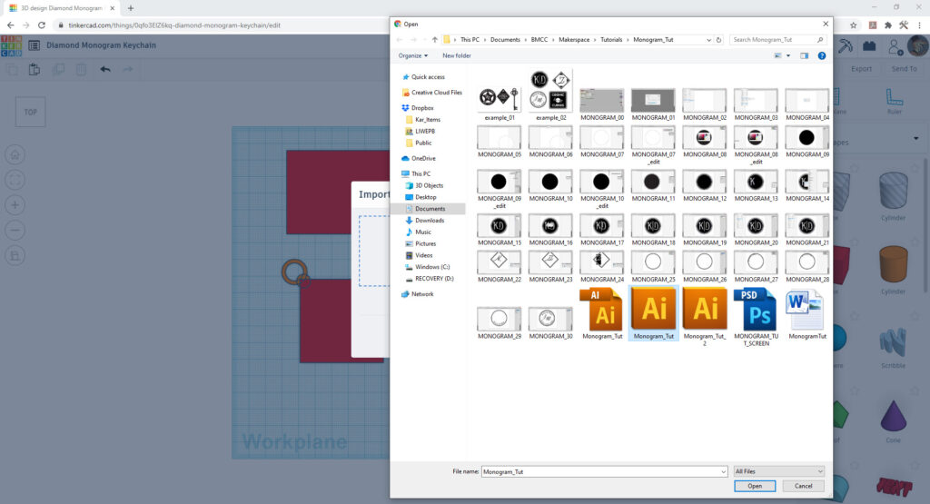 Tinkercad Blog: How to Import and Export SVG Files in Tinkercad
