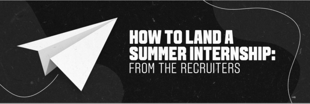 How to land a Summer Internship title image