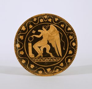 Figure Plate with Eros