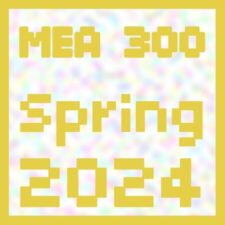 MEA 300: 3D Game Development