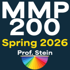 MMP 200 Spring 26 Prof Stein